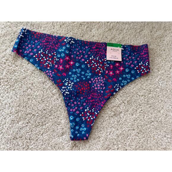 Women’s Aqua Thong Panties – L – Multiple Colors & Prints – Sexy Comfortable NWT - Picture 3 of 14